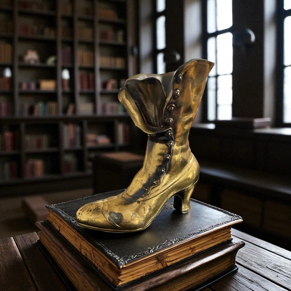 Vintage Brass Boot